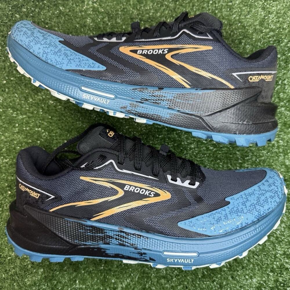 Brooks Catamount 3 Speed Trail Men 7.5 1104161D096 NIB 🔥